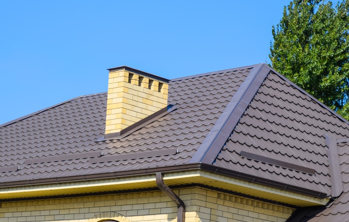 metal shingle roof