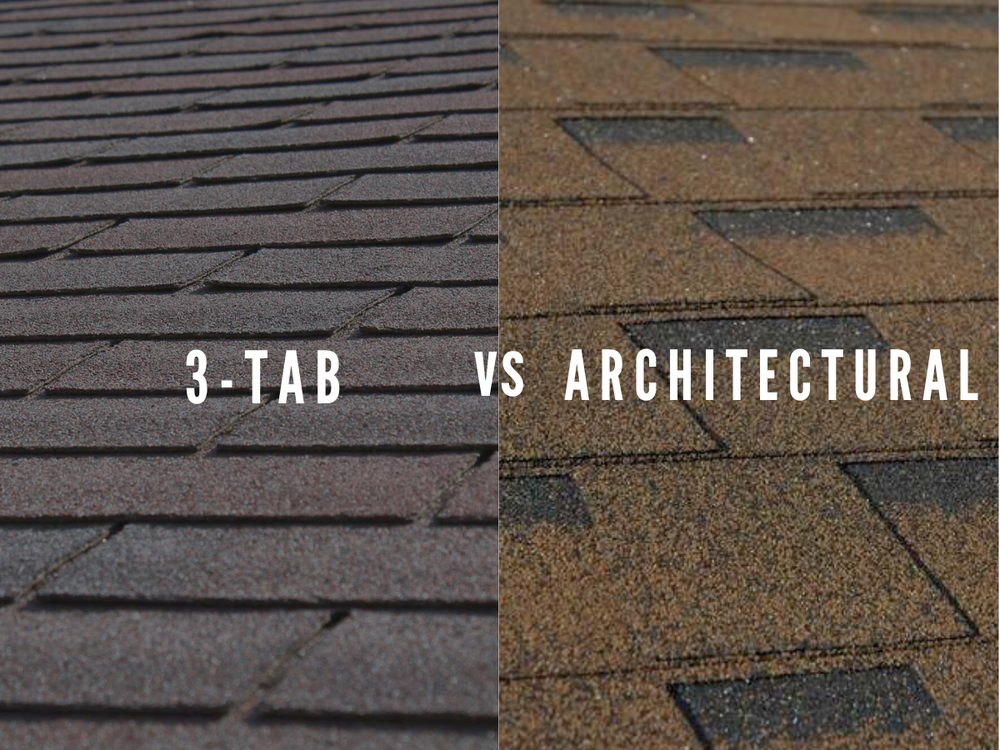 3-tab vs architectural shingles