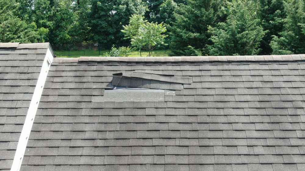 roof damage repair or replace