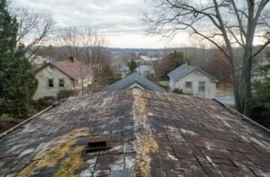 roof algae and moss signs in Branson, MO