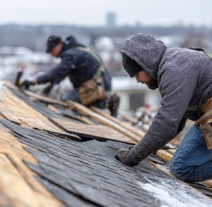 post-winter roof check in Lenexa