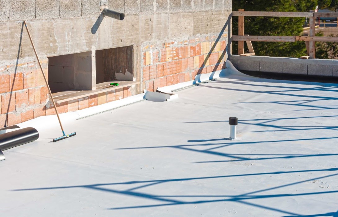 flat roof maintenance in Marshall