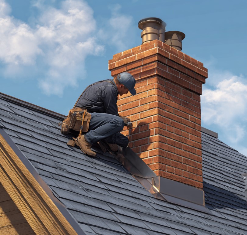 improper installation of roof flashing