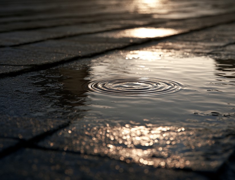 standing water on roof