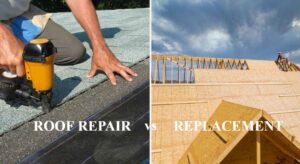 roof repair vs replacement in Kearney, MO